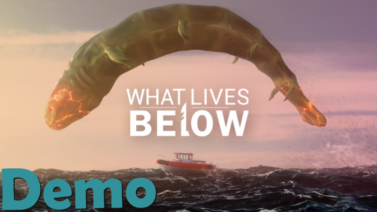 What Lives Below | a Gigantic Sea Monster Hunting Game | Full Prototype Demo Gameplay