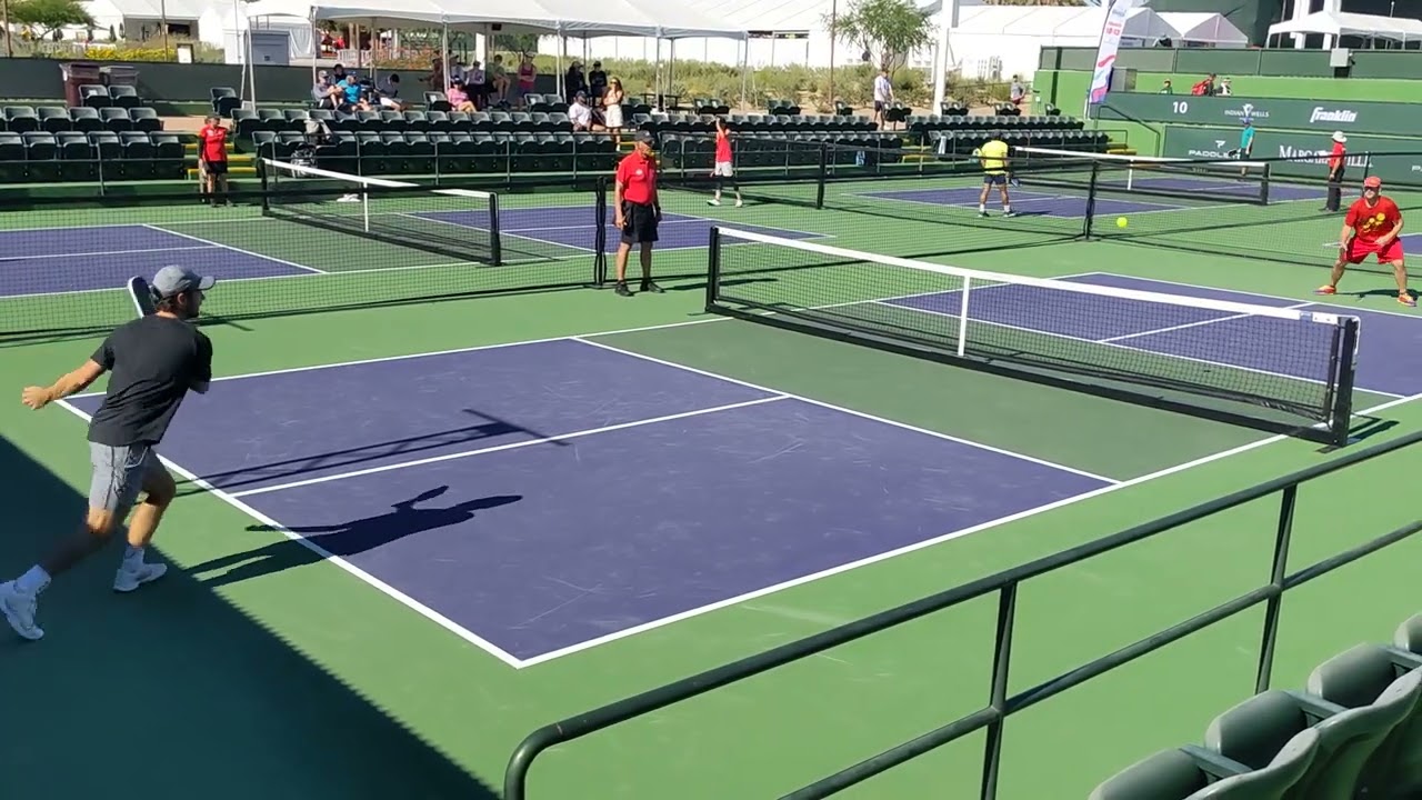 Men's 3.5 19+ Singles at Nationals 2022 Pickleball
