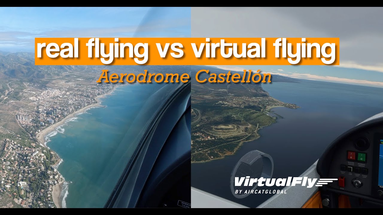 Ep. 2 VIRTUAL FLIGHT vs REAL FLIGHT on Microsoft Flight Simulator 2020 | Virtual Fly Flight Controls