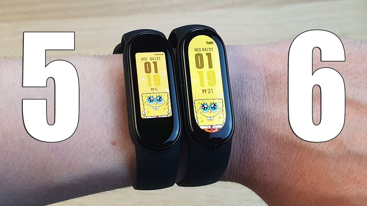 XIAOMI MI BAND 5 VS MI BAND 6 - ЧТО ИЗМЕНИЛОСЬ? ПОЛНОЕ СРАВНЕНИЕ!
