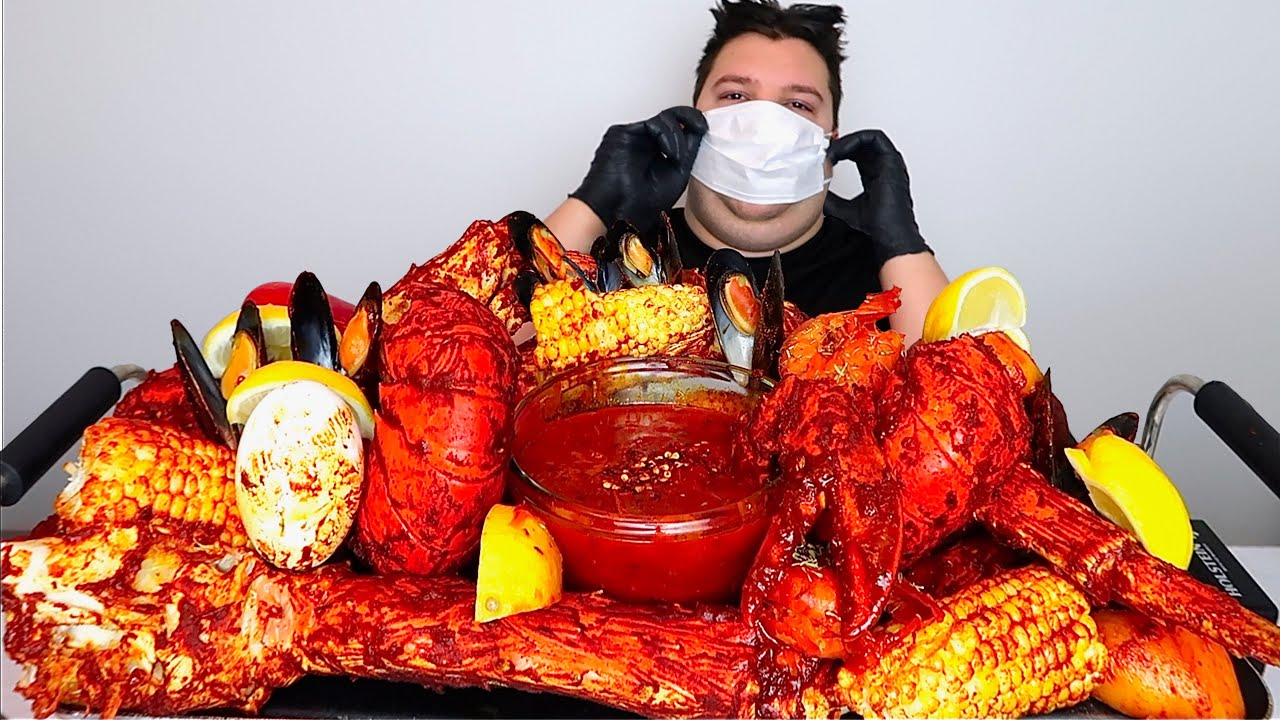 $250 Worth of Blove's Seafood Boil (Round #3) • MUKBANG