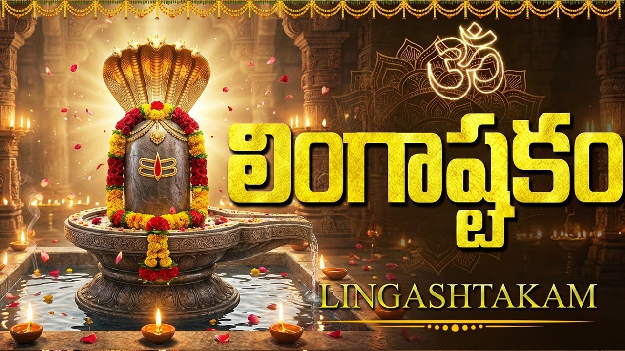 లింగాష్టకం | Lingashtakam | Monday Special Shiva Devotional Songs Telugu
