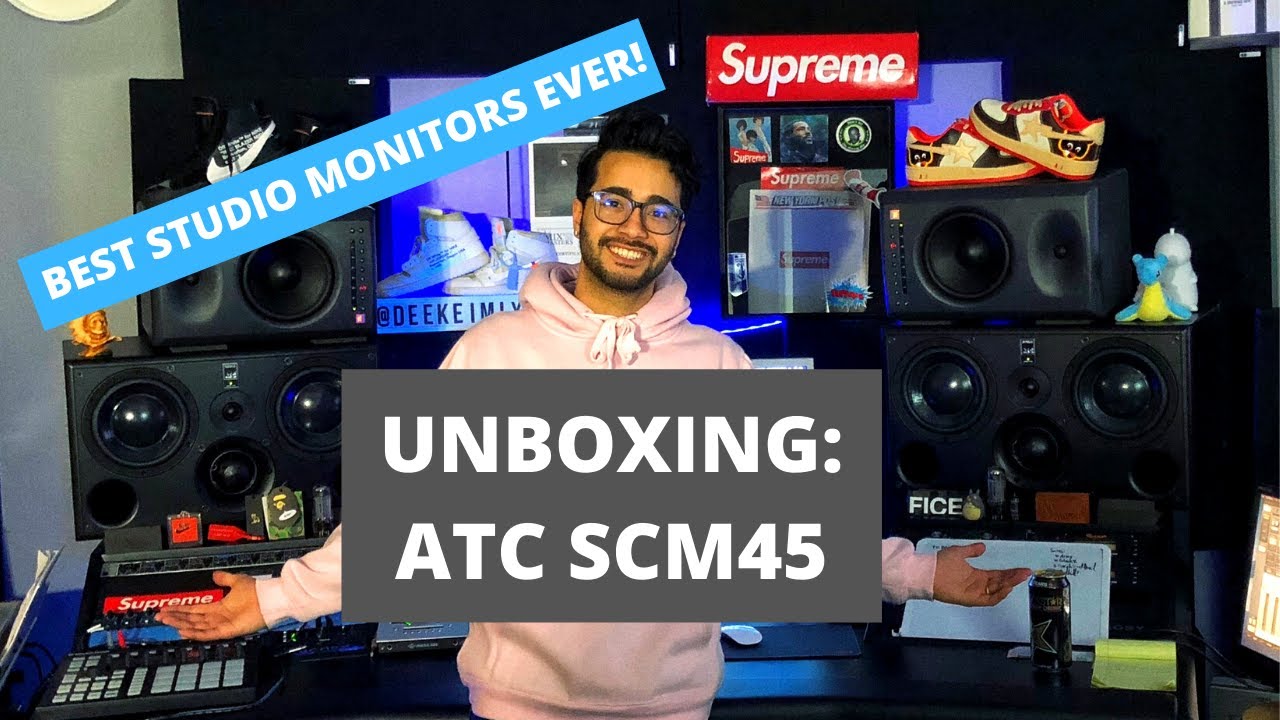 ATC SCM 45 Unboxing | The Nicest Studio Monitors Ever!!