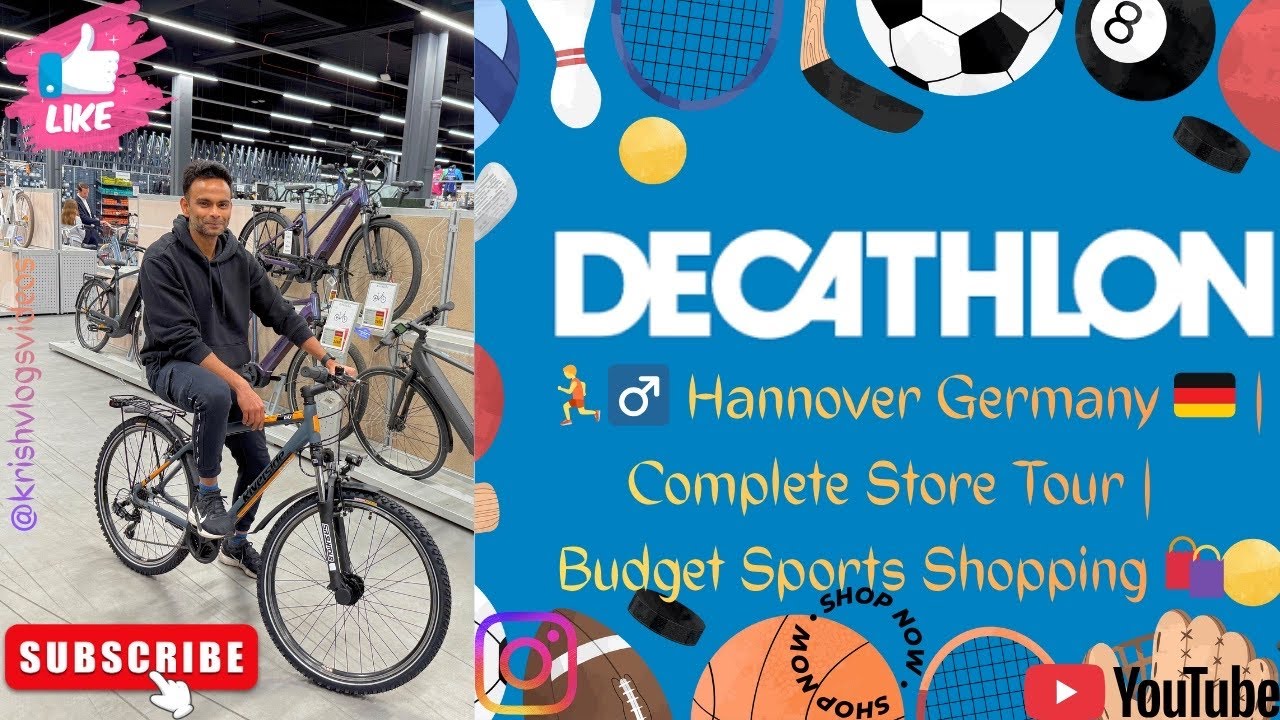 🏃‍♂️ Decathlon Hannover Tour 🇩🇪 | Best Sports Gear at Budget Prices 💪🔥