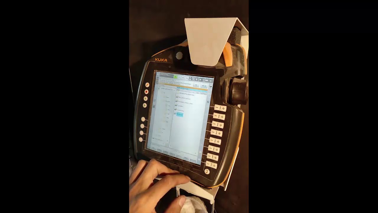 KUKA KCP Grundlagen zur Bedienung (Smartpad)