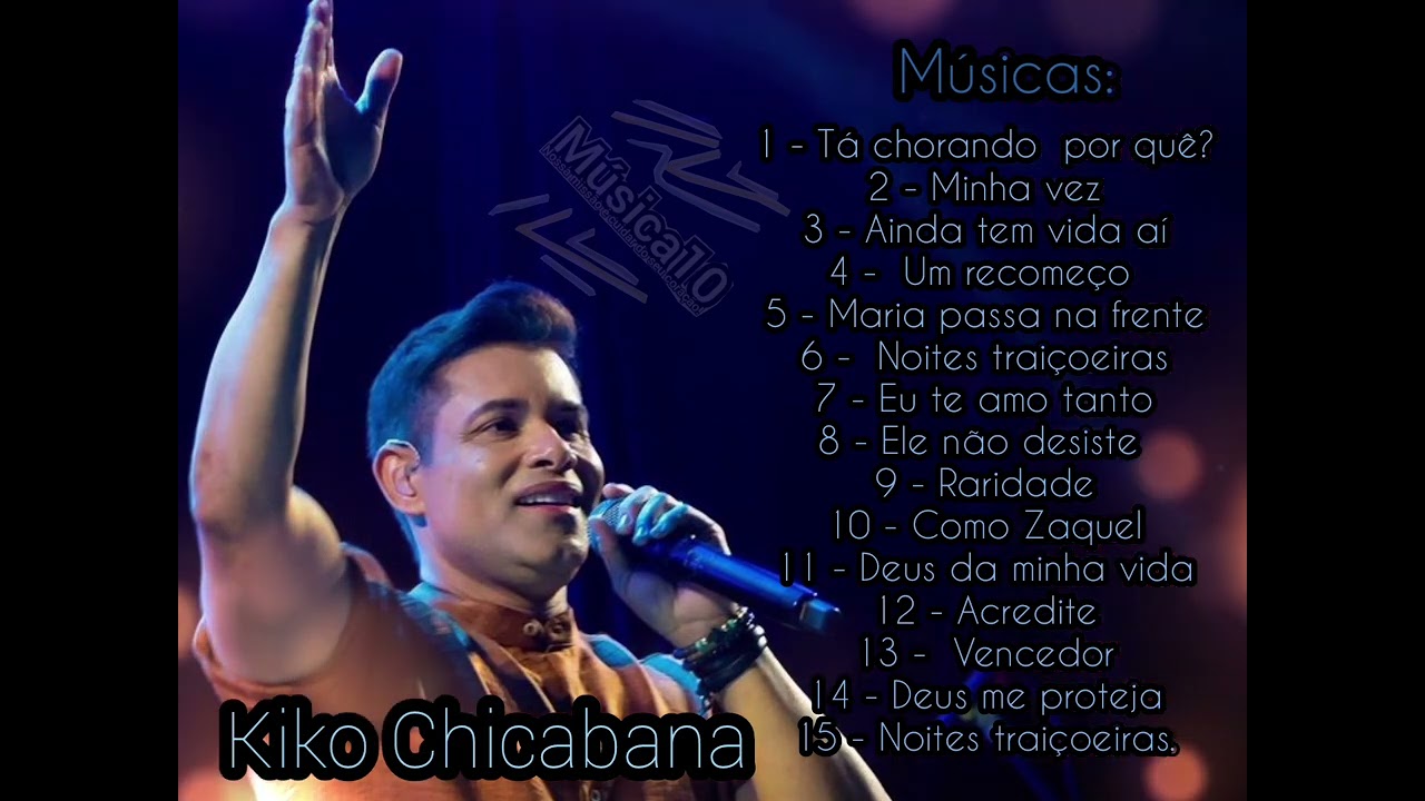 Kiko Chicabana cantando louvores IN&Eacute;DITOS! Chicabana 2024, Chicabana atualizado!