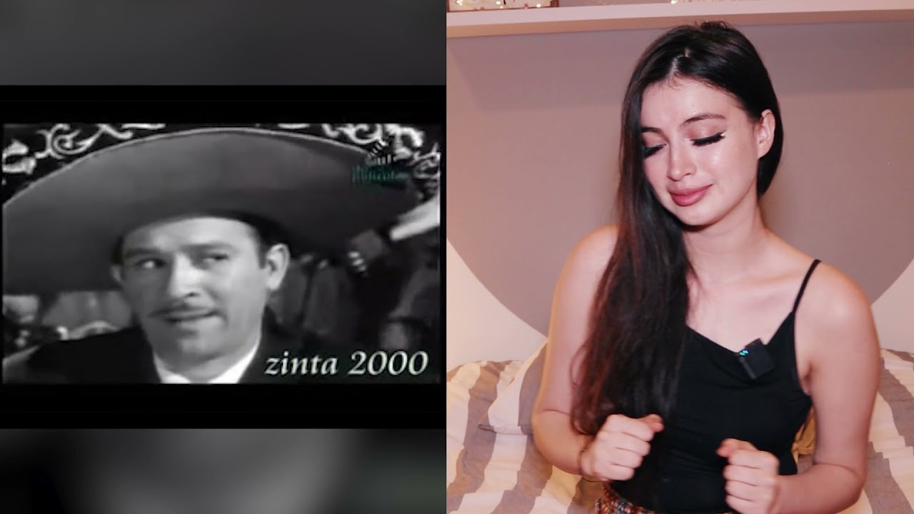 Colombiana reaccionando a Pedro Infante - Cien Años (colombiana reaccionan)