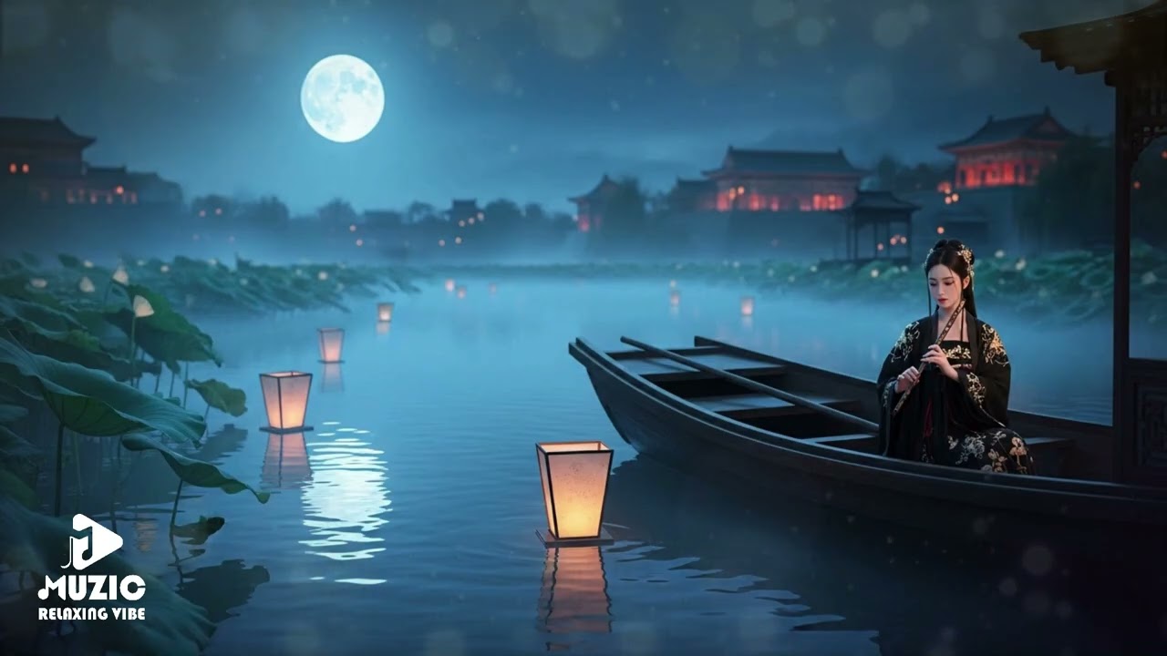 A Flute Girl Most Beautiful Chinese Flute Music, Stress Relief Music, Sleep Music