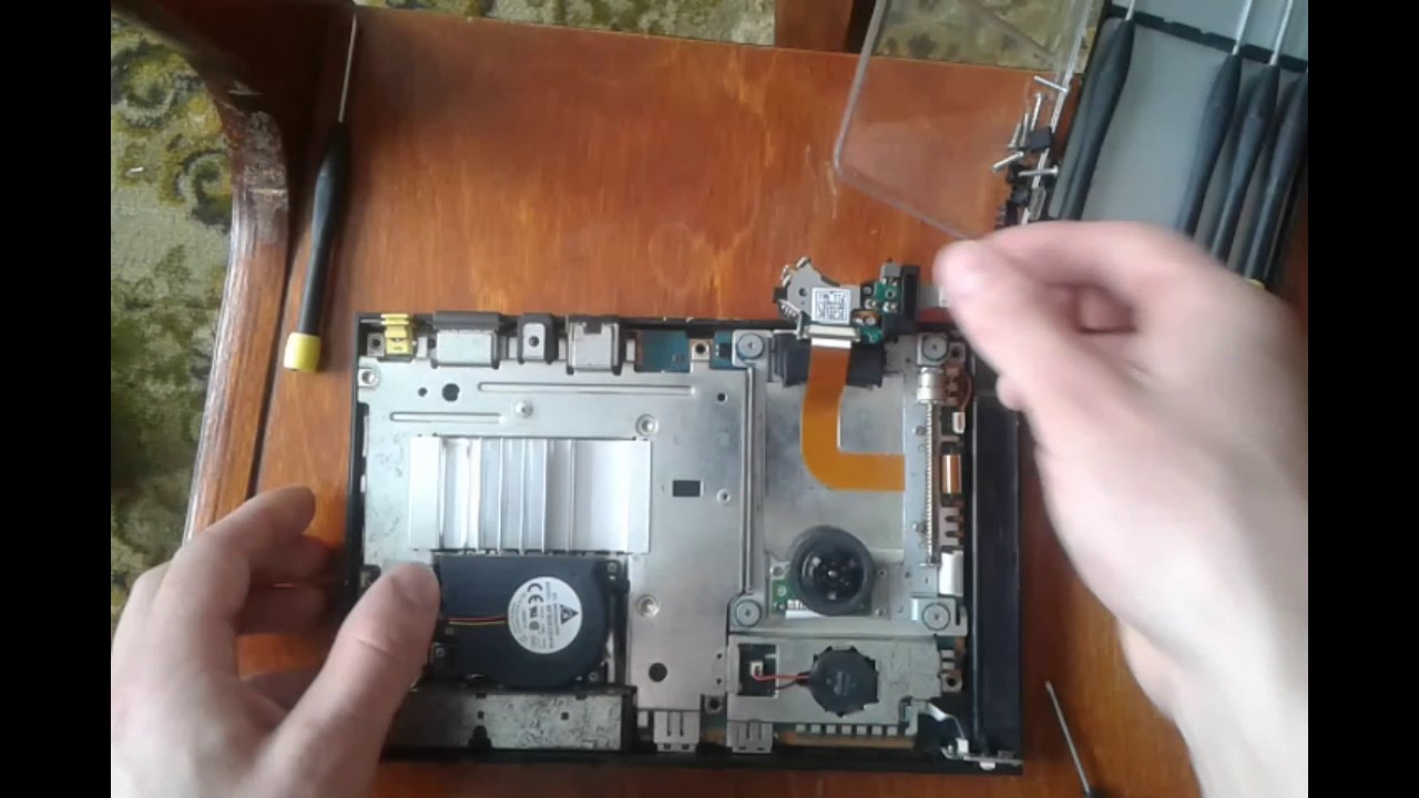 Замена лазерной головки привода PS2.