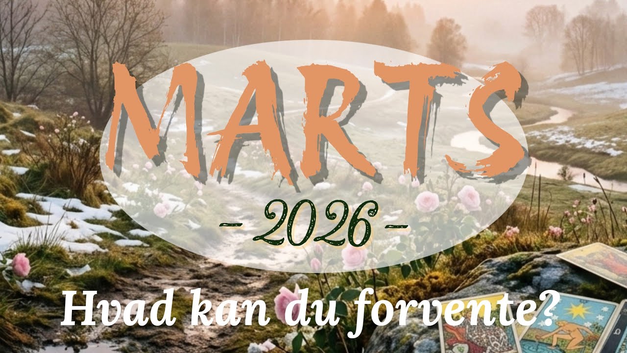 ☔☀️ MARTS MÅNED ☀️☔ Jord 🌱 Vand 🌊 Ild 🔥 Luft 🌬️ Tarot stjernetegn måneds læsning 🔮
