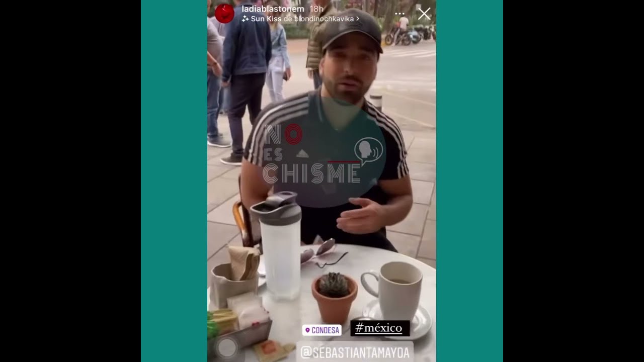 SEBASTIÁN TAMAYO EN MEXICO CON VANESSA CLAUDIO 🧡