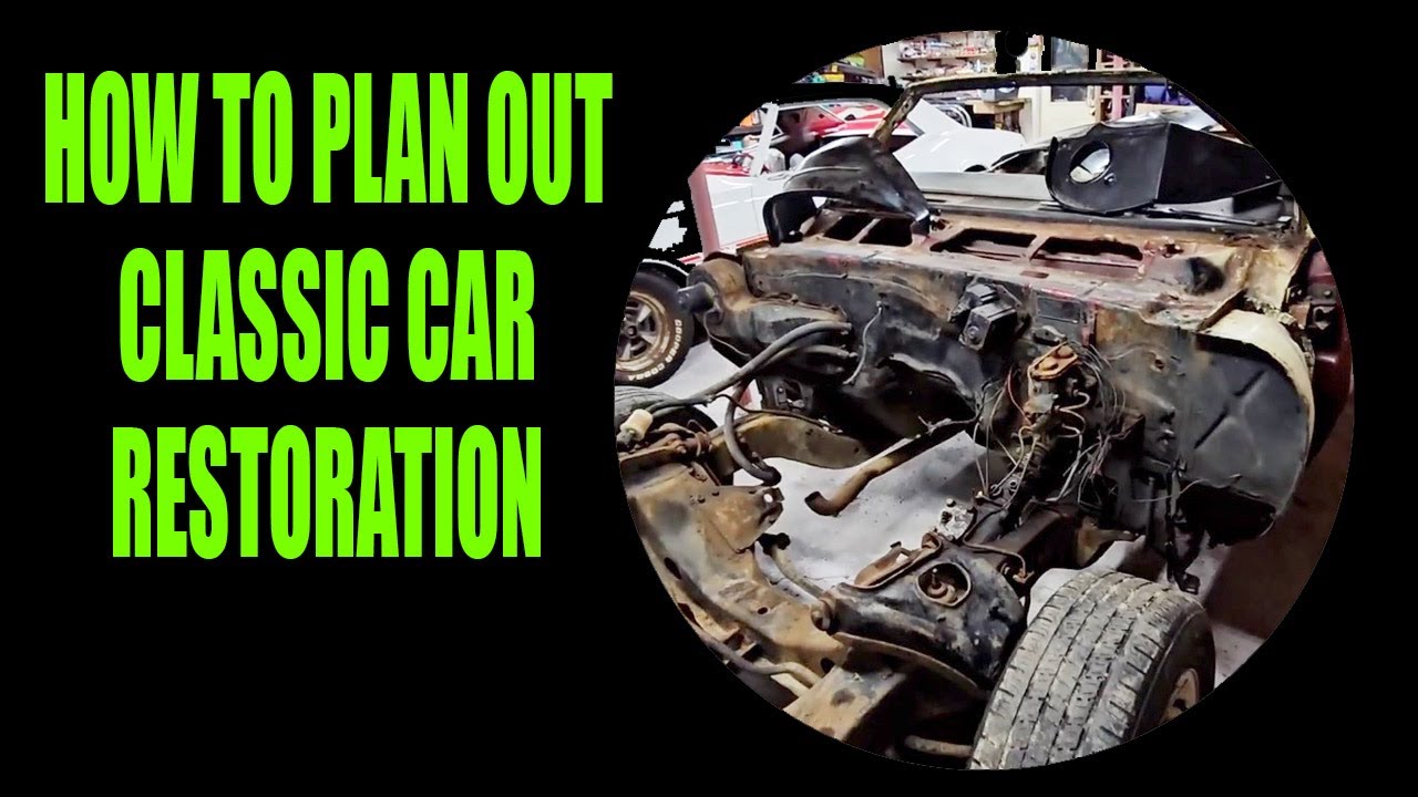 How To Plan Out a Classic Car Restoration - What Do You Need to Restore a Car?