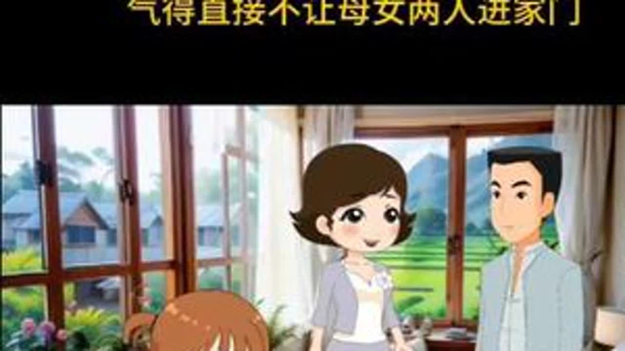 婆婆和小姑子虐待媳妇的女儿被媳妇从监控器里面发现##媳妇看见小姑子拿高跟鞋踢女儿，婆婆不拦着还和小姑子一起骂女儿，两个人触碰了媳妇的底线，直接不让母女俩进家门