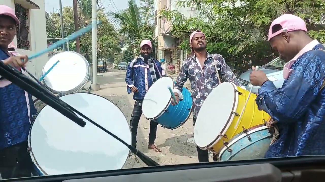 शिवम ब्रास बँड नांदेड वाला अण्णाभाऊ साठे चौक  होता भिमराव लय दिलदार सॉंग