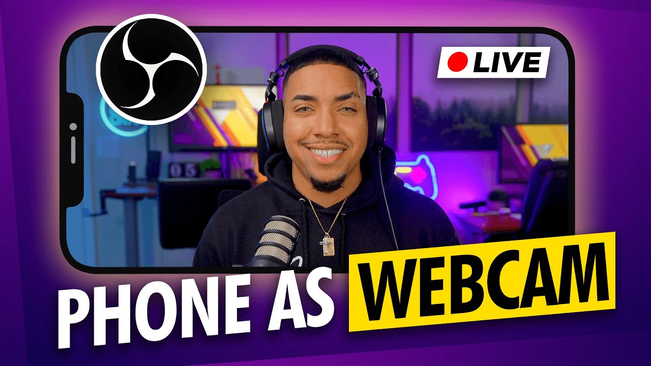How to Use Your Phone as a Webcam in OBS (Free & Easy)