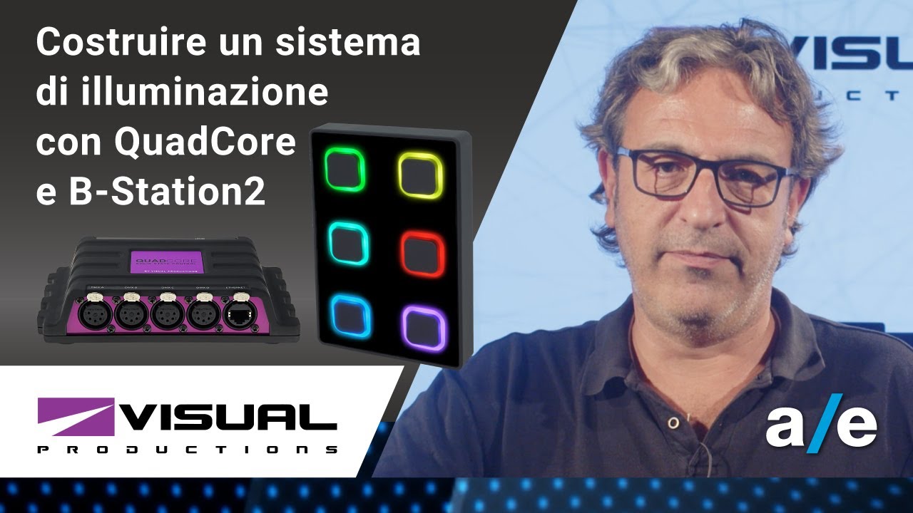 Visual Productions | Costruire un sistema di illuminazione con QuadCore e B-Station2