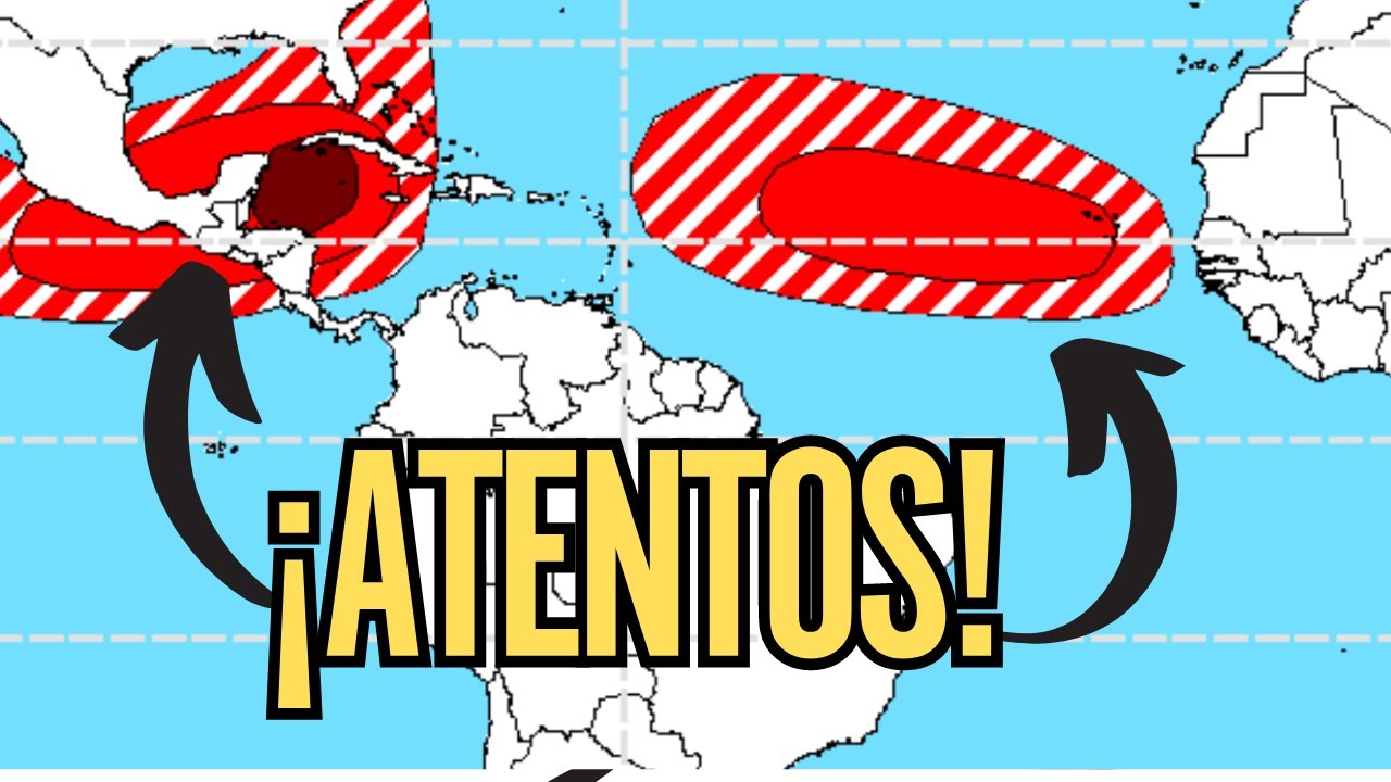 Posible Ciclón en el Caribe por Giro Centroamericano. Atentos en el Caribe y Golfo de México.