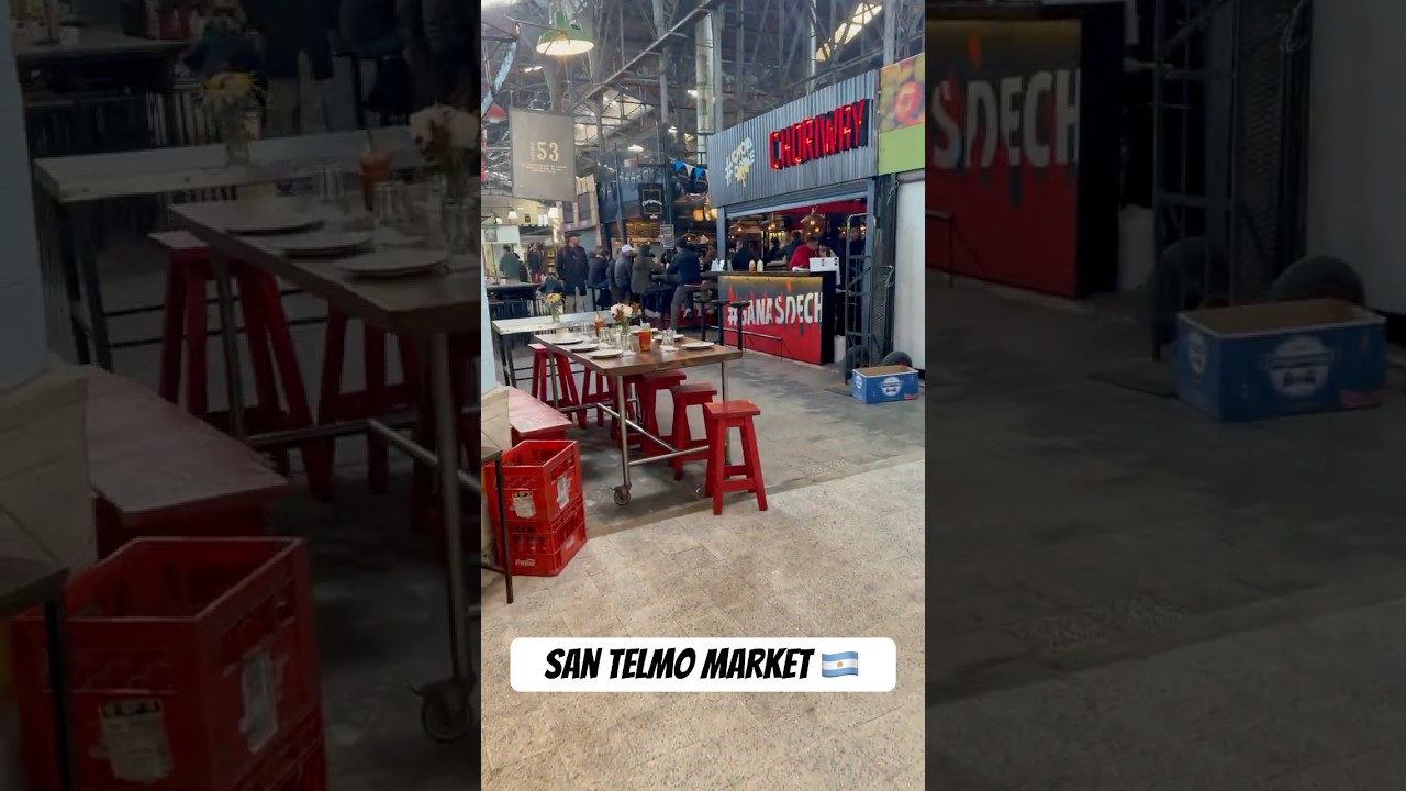 🇦🇷 San Telmo Market &mdash; Buenos Aires