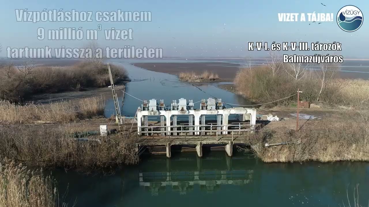 Vizet a tájba