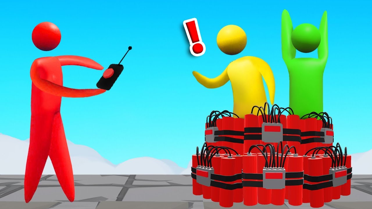 Beat The EXPLOSIVE TRAP To WIN! (Super Smash)