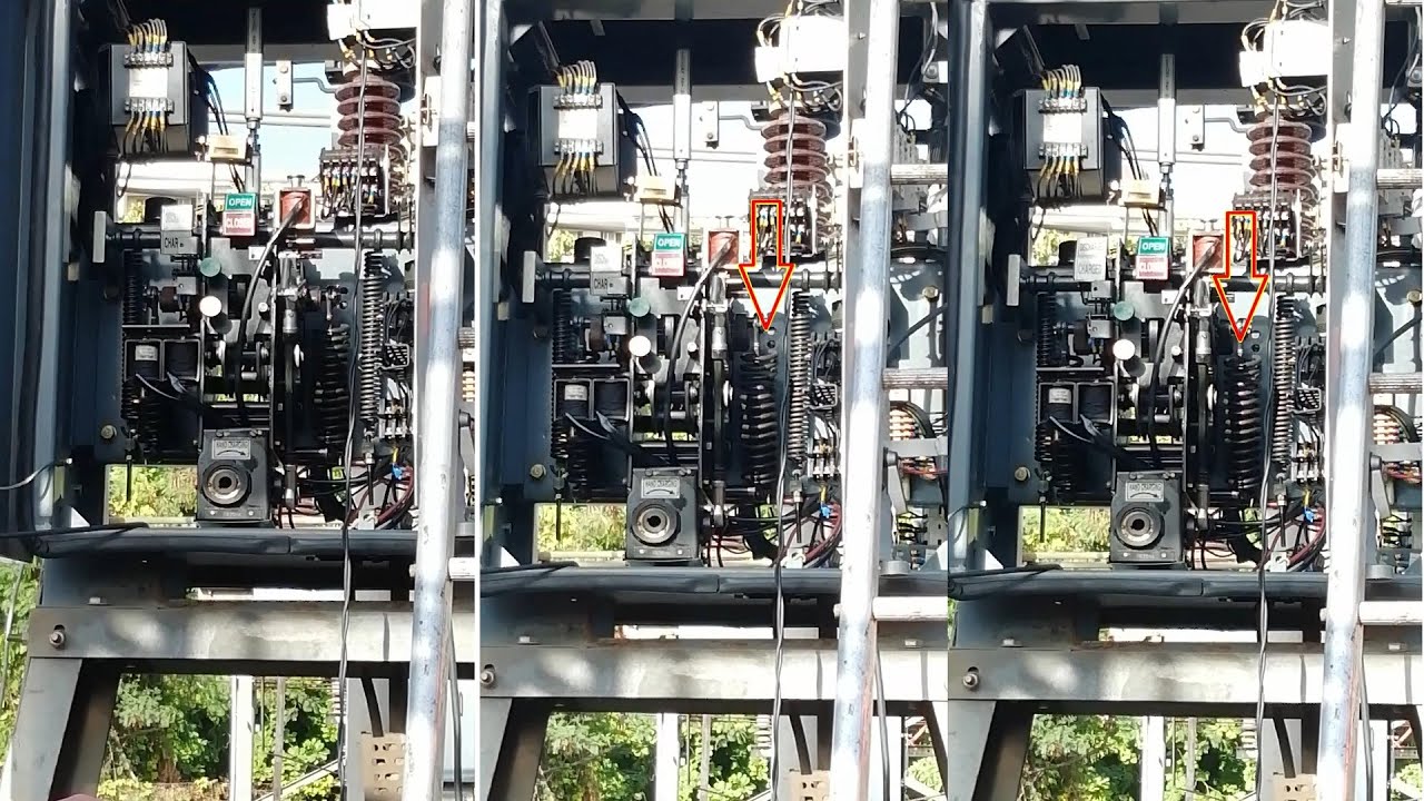 Spring Charging of Circuit Breaker. Spring Charge Circuit Breaker. Spring Charge Mechanism of CB.