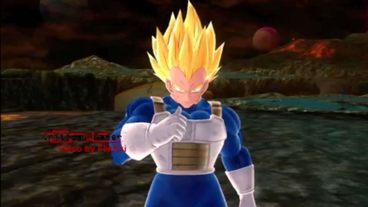 Dragonball Z Raging Blast 2 - Super Vegeta VS Super Trunks