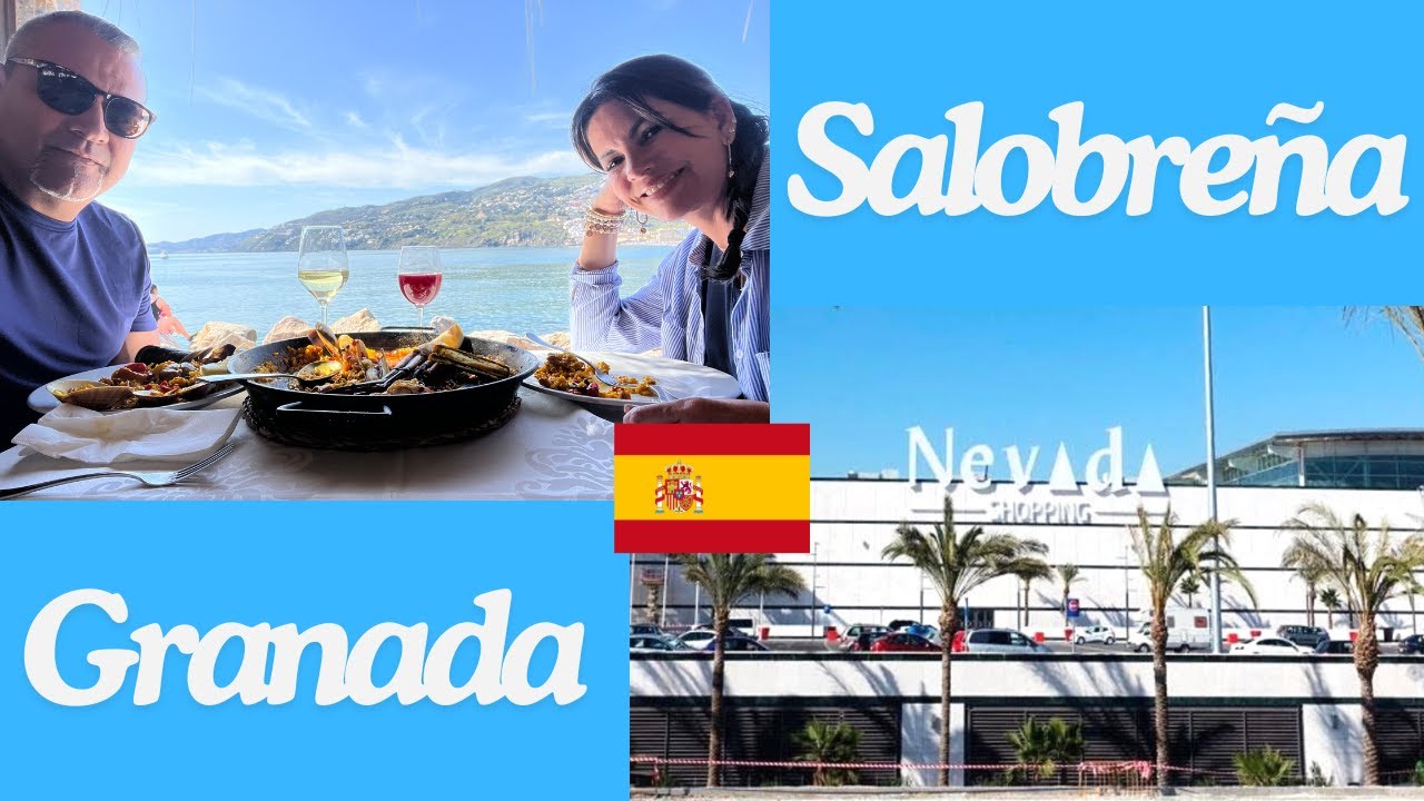 Granada + Visitamos El Pueblo De Salobreña Una Joya Andaluza+ La Mejor Paella.🇪🇸