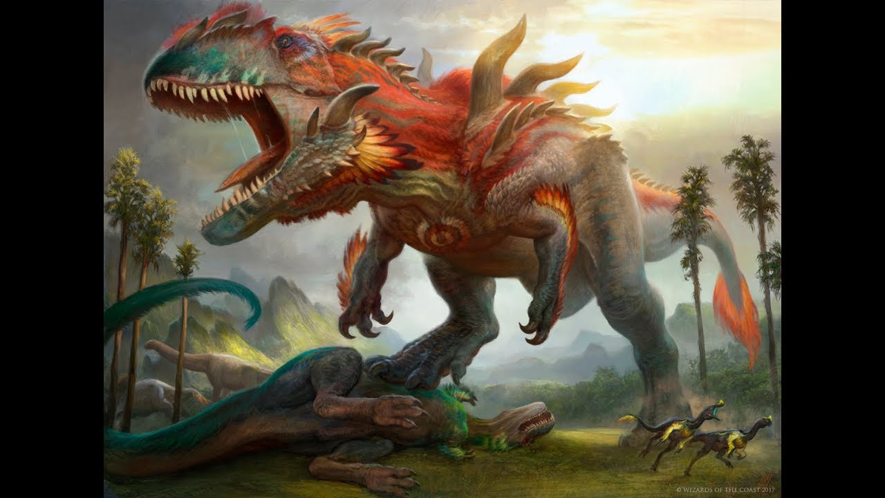 Magic Arena Ravnica Allegiance - Enter Dino Ramp!