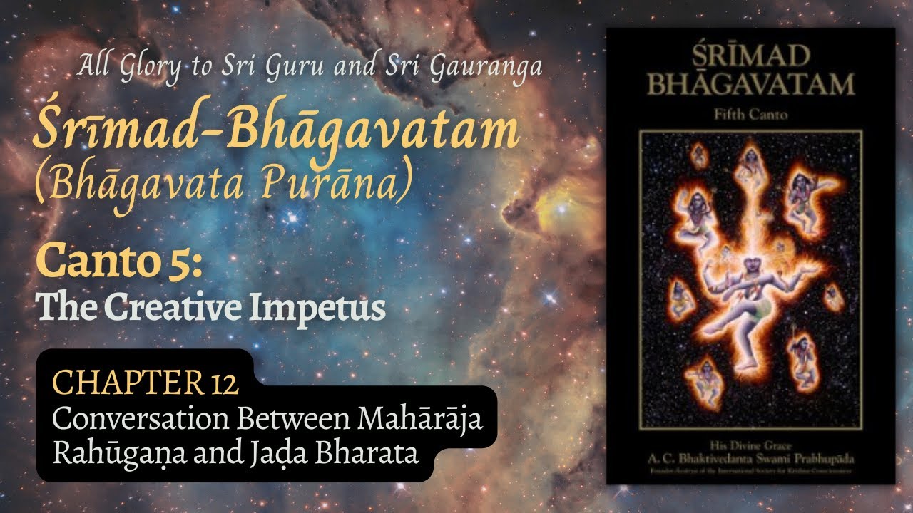 Bhagavatam 5.12.15 | Mom & son's New Year reflection on family life & modern culture 🎉🥳🕛2️⃣0️⃣2️⃣6️⃣