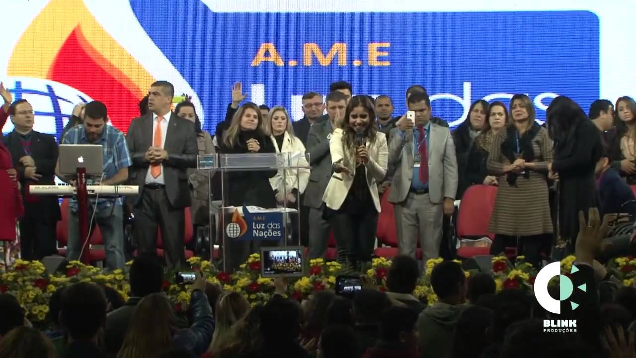 Gabriela Rocha - Vim para Adorar Te - A.M.E. Luz das Nações 2015