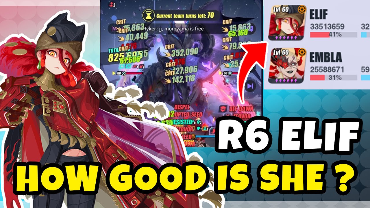 ELIF R6 IS MADE DIFFERENT!! STRONGEST PVE DPS ? | DISLYTE