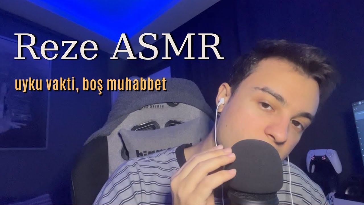 farklı farklı triggerlar | tapping, mic scratching, ağız sesleri, trigger kelimeleri | Türkçe ASMR