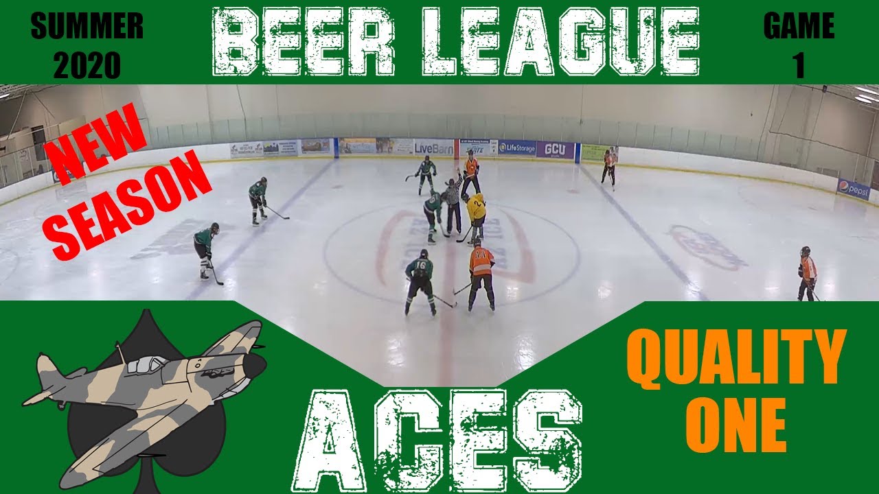 Beer League Aces Hockey - 2020 Summer Season Game 1
