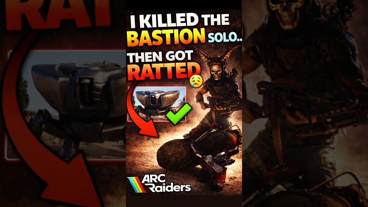 Solo Bastion Kill… Then Got Ratted | ARC Raiders 