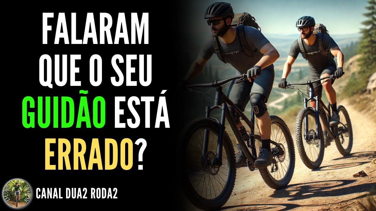GUIDÃO RETO OU CURVADO | QUAL É O MELHOR?