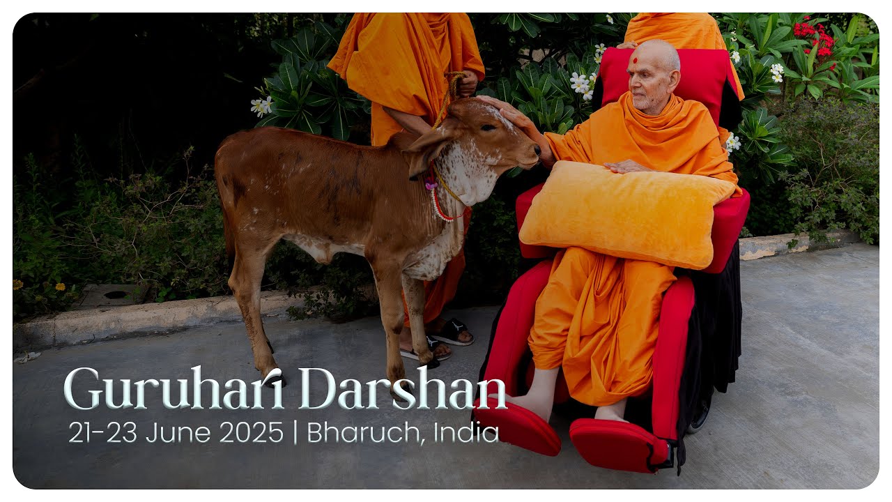 Guruhari Darshan, 21-23 Jun 2025, Bharuch, India