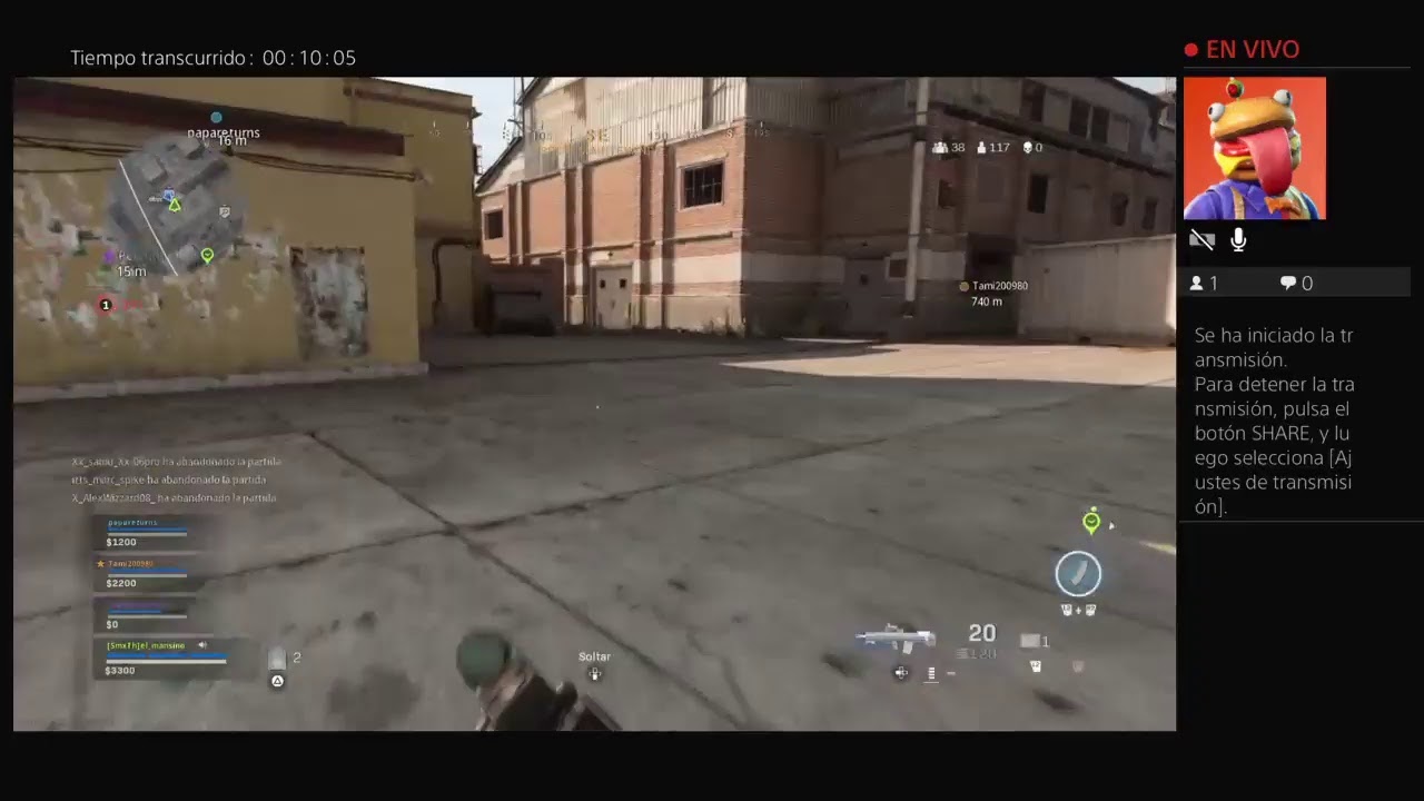 Transmisi&oacute;n de PS4 en directo de el_mansino