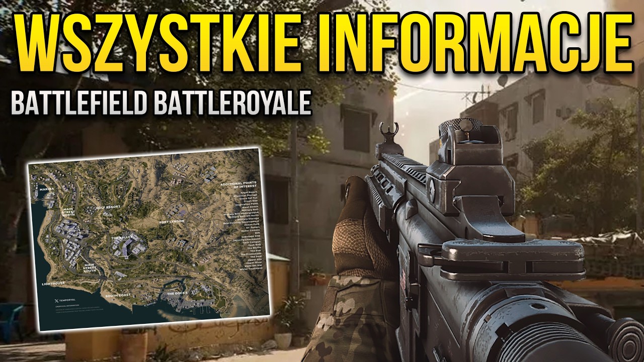 WSZYSTKIE Szczeg&oacute;ły Rozgrywki oraz MAPA -  Battlefield 6 Battle Royale
