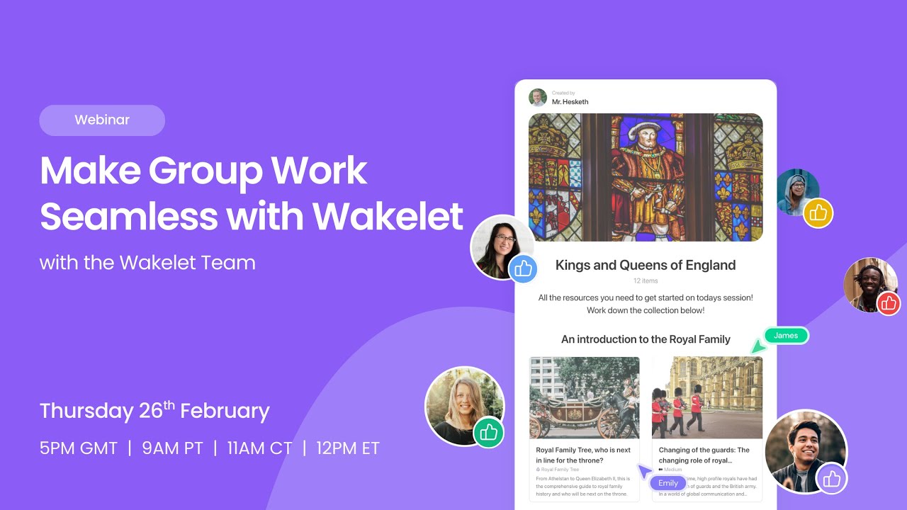 Make Group Work Seamless with Wakelet!