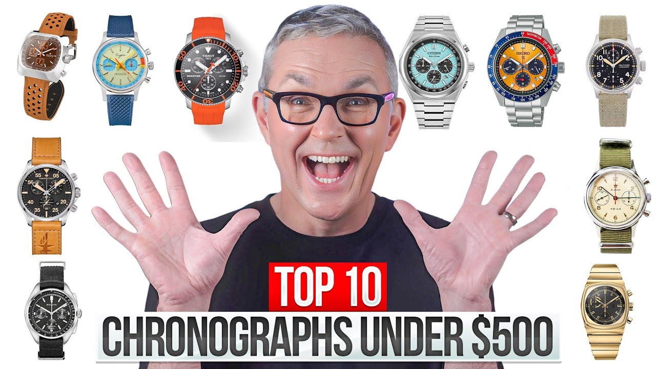 Top 10 Best Chronographs Under $500!
