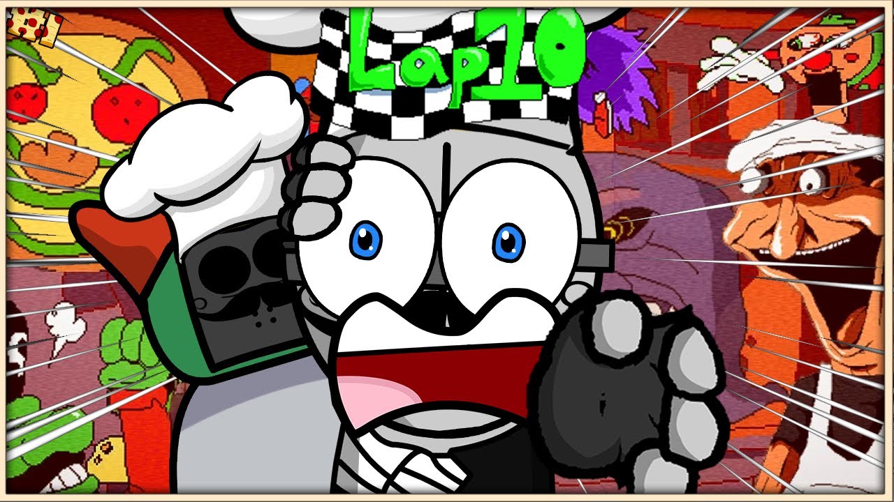 140 SAATLİK ZAMANIMI ÇALDIN HEYVAN OGLİ | Pizza Tower LAP 10 Modu [Express Yayın]