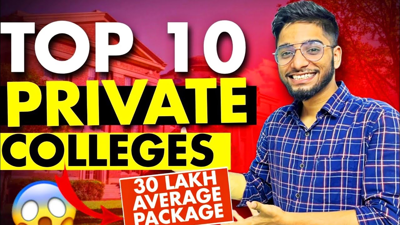 Top 10 Private Engineering colleges in India!