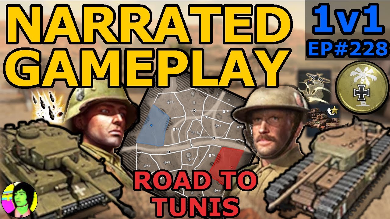 CoH3 | Veteran Tiger shows no mercy | Narrated Gameplay 1v1 Deutsches Afrikakorps EP#228
