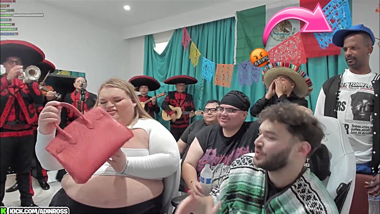 Adin Ross Celebrates Cinco De Mayo With Charleston White & GORLOCK The DESTROYER😂 (GONE WRONG)