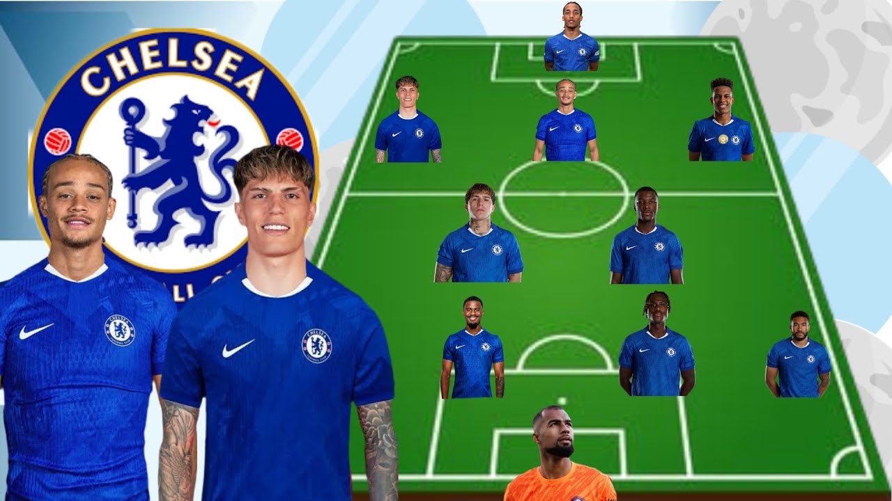 How Chelsea could lineup with Garnacho & Xavi Simons | Chelsea Potential Lineup 2025/2026