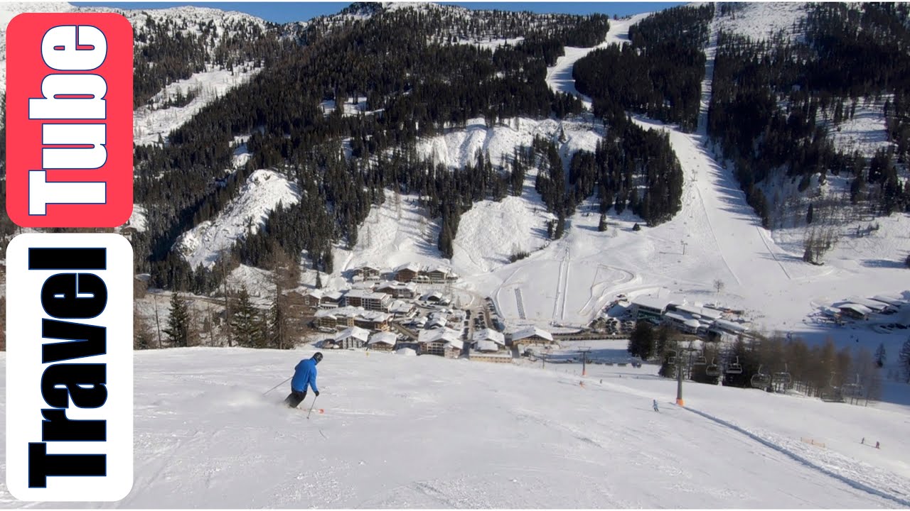 Full speed down hill. Skiën in Grossarl en Dorfgastein