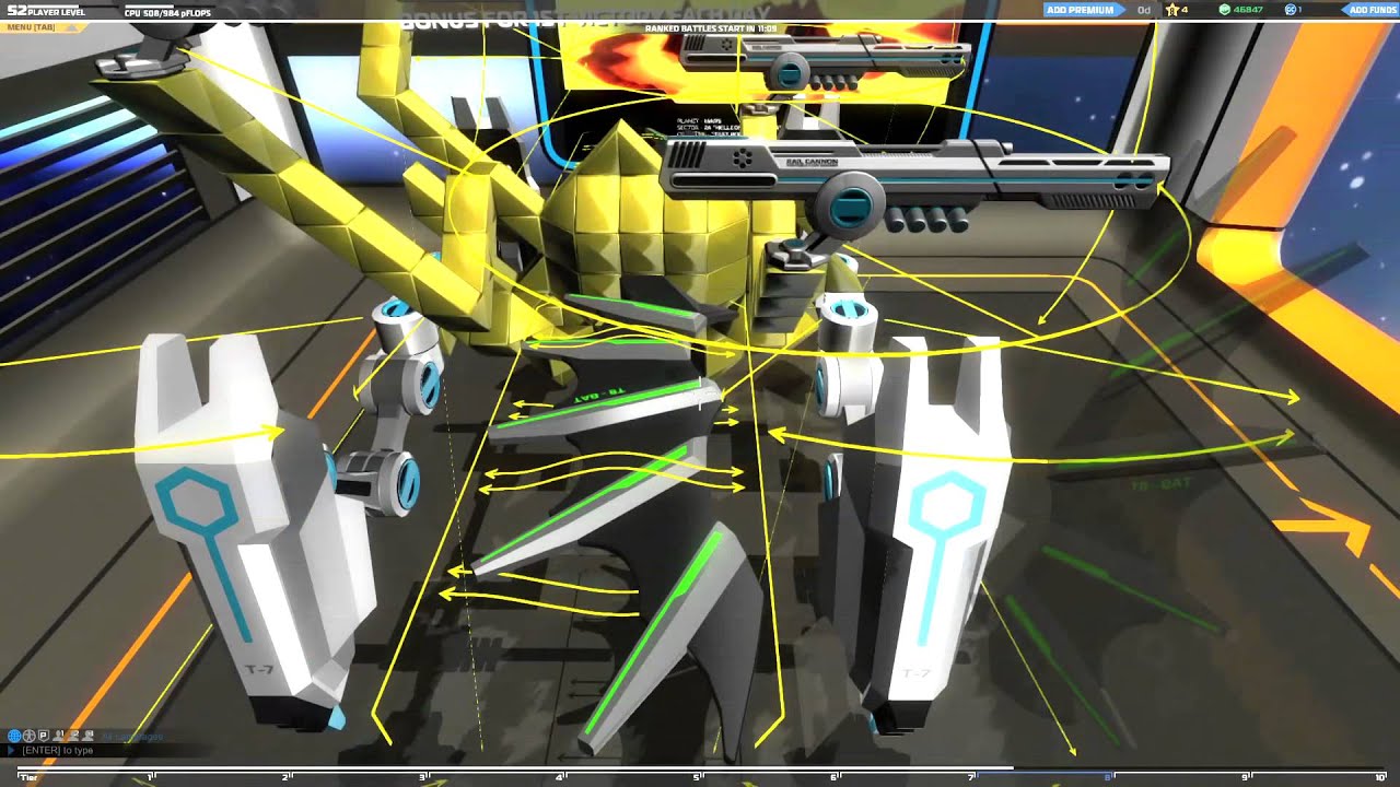 Robocraft Early Access (Ep.15) - Super Bug T8 Flying Rail Walker
