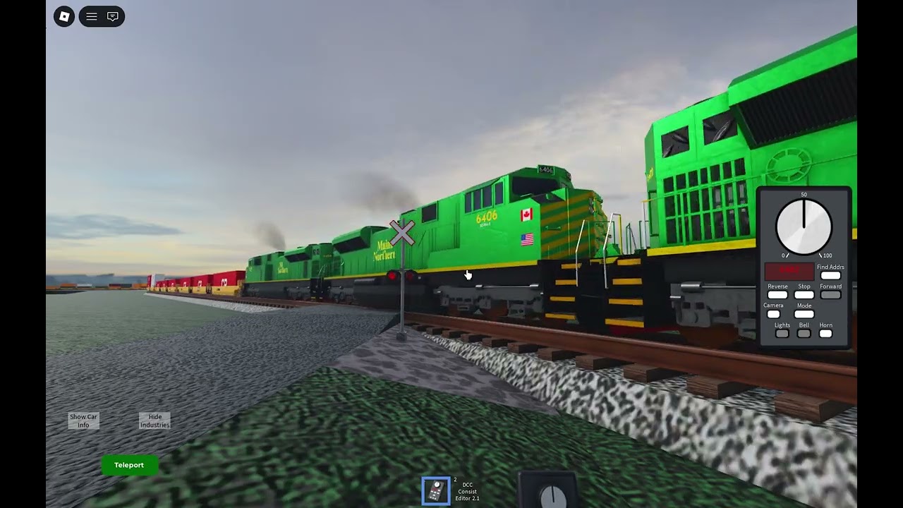 NBSR 6402 Leads NBSR 120 at Ketepec Road, Saint John, NB
