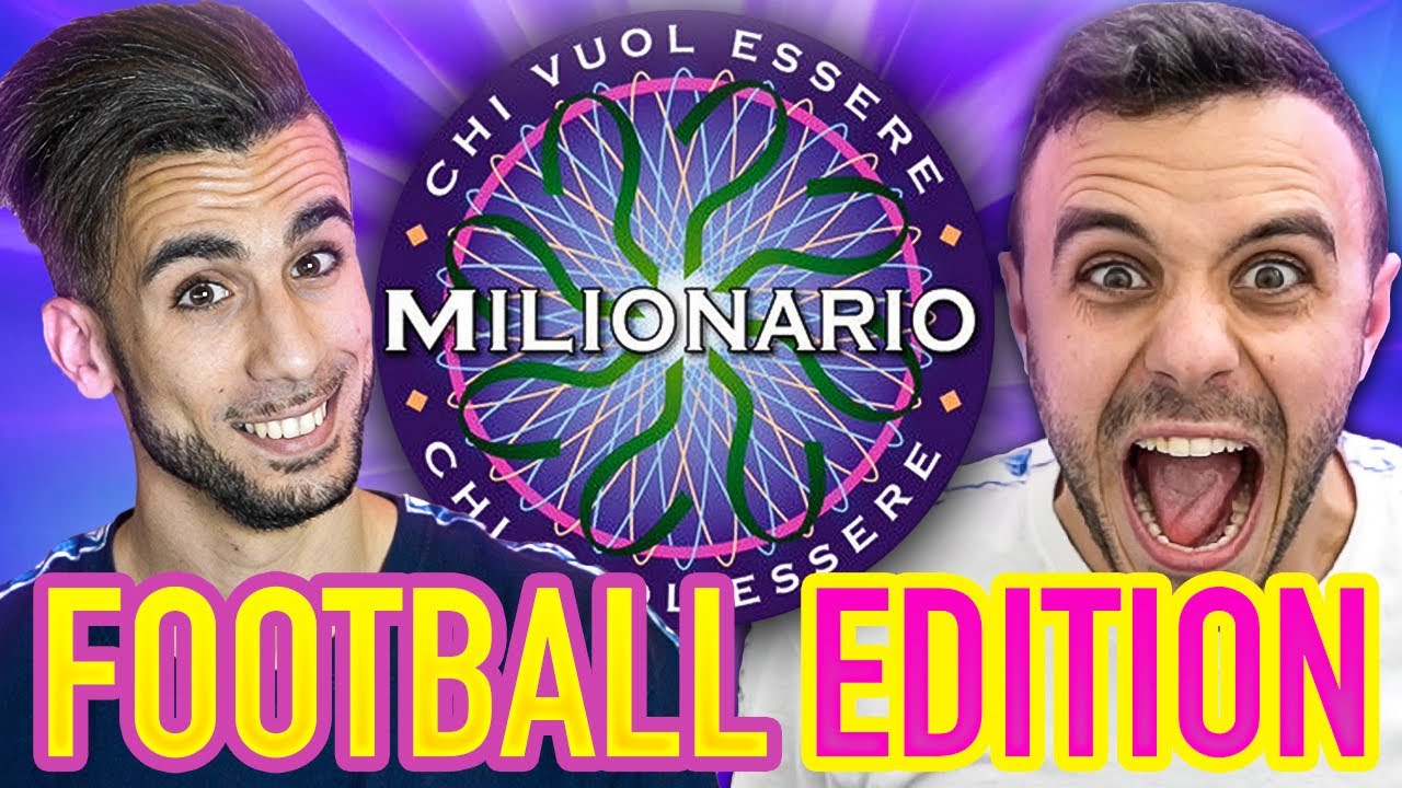 ⚽❓ CHI VUOL ESSERE MILIONARIO sul CALCIO vs FIUS GAMER! QUIZ sul CALCIO!