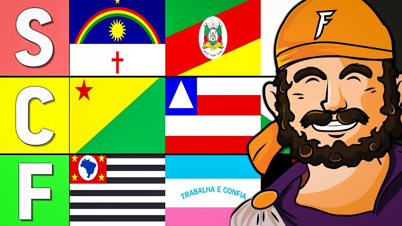 RANQUEANDO as BANDEIRAS dos ESTADOS BRASILEIROS